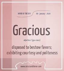 Gracious In 2020 English Vocabulary Words Words Unscramble Words