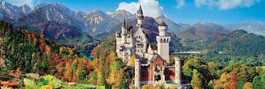 This particular castle is a 19th century located on a hill above the village of hohenschwangau in germany. Neuschwanstein 1000 Pcs Panorama Puzzle Clementoni