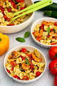 Salade De Pates Aux Crevettes Amandine Cooking Salade De Pates Aux Crevettes Salade De Pates Pates Crevettes