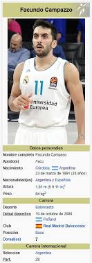 At a height of 1.81 m (5 ft. El Misterio Que Rodea A La Estatura De Facundo Campazzo Cuanto Mide Realmente La Figura De La Seleccion Infobae