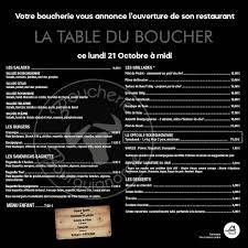 Boucherie bourguignonne sud/La Table du Boucher