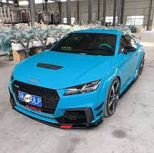 Stunning Miami Blue Tt Rs Rate This Audi From 1 100 Save Money On Tuning Parts Ultimatecustomsuk Use Audilover For 10 Off Al Carros