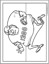 Every football coloring page print out free. 33 Football Coloring Pages Customize And Print Ad Free Pdf