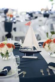 The colors of the ocean and sand set the mood for summer vacations and the little details inspire you to dream of sailing away or flying to distant and exotic locations. 30 Simple And Beautiful Nautical Wedding Decor Wedding Forward Nautical Wedding Decorations Nautical Wedding Theme Nautical Wedding