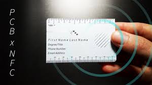 Kinect card is the smartest nfc business card. Pcb X Nfc Business Cards Youtube