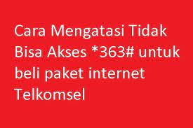 Tapi, beberapa paket internet flash tidak akan tersedia jika kamu mendaftar di lain daerah. Cara Mengatasi Tidak Bisa Akses 363 Untuk Beli Paket Internet Telkomsel Cara Cek Sisa Paket