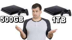 Ps4 Slim 500gb Vs Ps4 Slim 1tb Which Is The Better Value Youtube