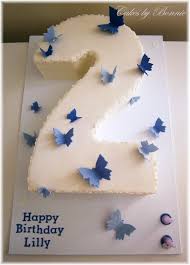 Get 2nd birthday cake with name and photo of the celebrant. Number 2 Shaped Cake With Purple Butterflies Cakes By Bonnie Minnie Mouse Birthday Cakes 2nd Birthday Cake Girl Birthday Cake Kids