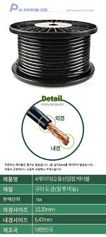 카뮤즈 4G CCA 동도금주석도금 케이블 접지앰프, 카뮤즈 4G CCA..., 1개 - 접지용품 | 쿠팡