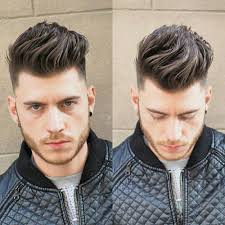 Pull the brush through each 2 inch (5.1 cm) piece of hair, following the brush with the hairdryer and remembering to keep the nozzle pointed downwards. 21 Best Blowout Haircuts For Men 2021 Guide