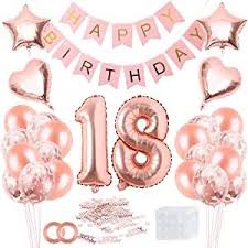 18 Geburtstagdeko 18 Geburtstag Dekoration 42 Stuck Geburtstagsdeko Happy Bir In 2020 16 Geburtstag Dekorationen Geburtstag Dekoration Geburtstag Dekoration Ideen