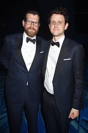 The Boys In Blue Funnymen Timothy Simons Of Veep And Zach Woods Of Silicon Valley Snagged A Shot In T Navy Tuxedos Suit Jacket Single Breasted Suit Jacket