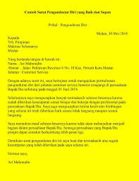 Perusahaan contoh surat resign word. 20 Contoh Surat Pengunduran Diri Resign Kerja 100 Disetujui
