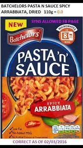 Pasta N Sauce Arrabbiata Syns Allowed Facebook Page Food Shop Slimming World Snacks Snack Recipes