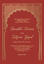 Indian Gateway Wedding Invitation Template Free Greetings Island Wedding Invitation Templates Indian Wedding Invitation Cards Wedding Invitation Card Template
