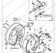 TOYOTA WHEEL BRAKE CYLINDER (LS128) | Lsfork Lifts