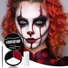 White Face Paint Snazaroo Face & Body Paint Set