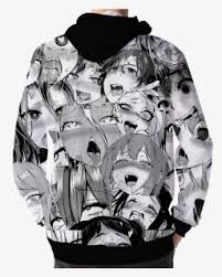Here you can explore hq sweatshirt transparent illustrations, icons and clipart with filter polish your personal project or design with these sweatshirt transparent png images, make it even more personalized and more attractive. All Over Print Hoodie Aesthetic Ahegao Hoodie Hd Png Download Kindpng