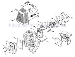Stihl Fs 310 Clearing Saw Fs310 Parts Diagram Muffler