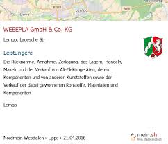 Ist nur ein liquidator bestellt. á… Lemgo 32657 Lippe Nordrhein Westfalen 2021