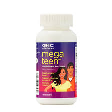 GNC Mega Teen Multivitamin for Teens 120 caplets : Amazon.in: Health &  Personal Care