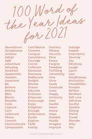 We did not find results for: 2021 Word Of The Year Ideas 100 Words 2021 Word 2021 Word Of The Year