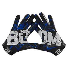 Black And Gold Football Gloves Youth Nike Vapor Jet Boom Football Glove Id At Nikeid Size Large Color Black Blue Football Gloves Softball Outfits Batting Gloves