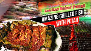 Seafood restaurant in bangi, malaysia. Ikan Bakar At Ana Ikan Bakar Petai Things To Eat In Bangi Malaysian Street Food Youtube