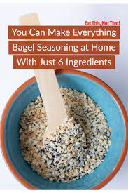 Here S What S In The Everything Bagel Seasoning Eat This Not That Recipe Everything Bagel Food Seasoning Recipes