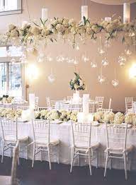 25 White Wedding Decoration Ideas For Romantic Wedding 992 Int Jpg 736 1005 White Wedding Decorations Wedding Decorations Wedding Deco