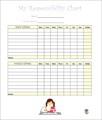 printable chore chart template wsopfreechips co