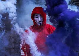Find smoke wallpapers hd for desktop computer. Anonymus Mask Hd Smoke Hd Wallpaper Wallpaperbetter