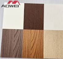 Co-Extrusion Bamboo Charcoal Fiber Flat Wall Panel WPC Wood Veneer Wall  Panel