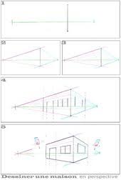 Perspective Simple Copie Maison Dessin Cours De Dessin En Perspective Croquis En Perspective