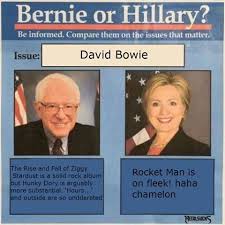 Rocket Man Is On Fleek Hillary Sanders November8 Meme Politicalmemes Davidbowie Davidbowiememes Rocketman Isonfleek Hunkyd Hillarious Hillary Memes Memes