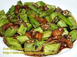 Adobong Okra Overseas Pinoy Cooking Easy Home Cooked Meals Vegetable Recipes Okra Recipes