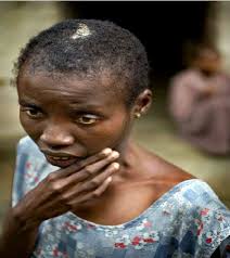 An accused child with a brain injury (Photo by Robin Hammond). 7