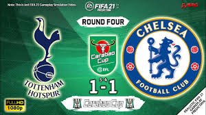 22 december brentford v newcastle 17:30 gmt arsenal v manchester city 20:00 gmt. Tottenham Vs Chelsea 1 1 5 4 Efl Carabao Cup 2020 21 Round Four 29 9 20 Fifa 21 Simulation Youtube