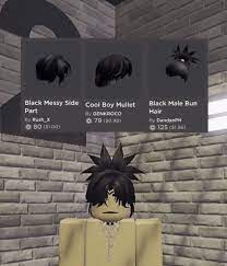 Hair Combo By Pvnkq In 2021 Roblox Avatars Girl Emo Emo Boy Hair Roblox Hair