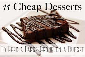 Cheap Dessert Ideas To Feed A Big Group On A Budget The Diy Lighthouse Cheap Desserts Inexpensive Desserts Chocolate Desserts