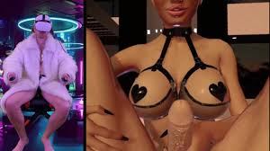 Playing cuckold in VR game Villa training by citor3. Femdom in virtual  reality