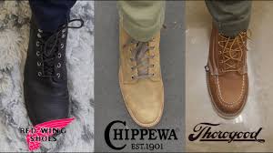 I lurked without actually joining or buying a pair of boots for a few months. Thorogood Vs Red Wing Vs Chippewa The Best American Work Boot Stridewise Com