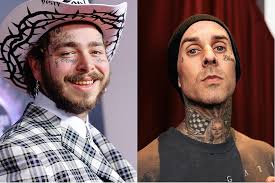 Travis barker has spoken about his horror plane crash 10 years ago in the joe rogan experience on september 19, 2008, barker and his close friend and musical partner adam goldstein were two of. Post Malone Travis Barker Writing Together After Nirvana Tribute