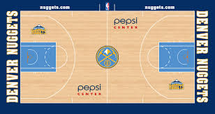 Some fans call it the tetris logo, as it was actually slightly similar to the square shapes seen in this game. D J Foster On Twitter Here S The Old Denver Nuggets Court Design Http T Co 05o7kqyuzd