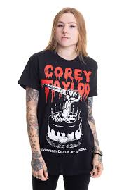 He has been married to alicia dove since october 6, 2019. Corey Taylor Birthday T Shirt Impericon Com Uk