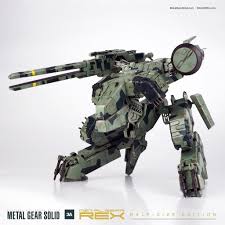 Metal Gear Solid Rex Half Size Edition Figure By 3a Metal Gear Rex Metal Gear Solid Metal Gear