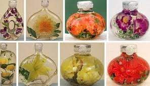 Liquid resin is a modeling material widely available from craft and hobby stores. Beautiful Centerpiece Ideas And Unique Gifts Of Flowers Preserved In Glass Jars