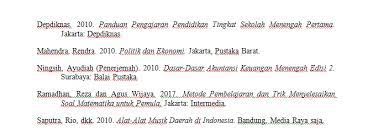 Daftar pustaka di tahun 2012 berisi segala kutipan dari berbagai sumber, baik media cetak maupun elektronik. Cara Merapikan Daftar Pustaka Di Microsoft Word