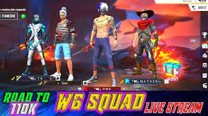 Free fire is ultimate pvp survival shooter game like fortnite battle royale. Free Fire Live Stream Tamil With Wg Squad Youtube