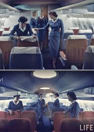 Pan Am Flight Attendants On Board A Boeing 707 Pan American Airlines Flight Attendant Life Flight Attendant